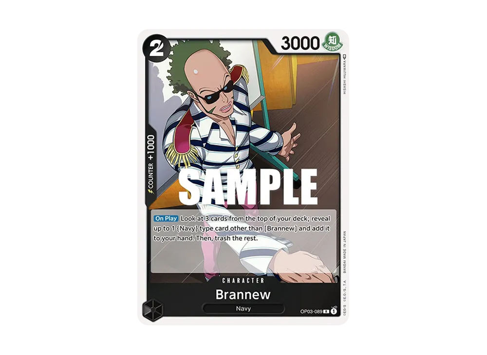 Brannew R [OP03-089] [EN](Booster Pack "Pillars Of Strength")