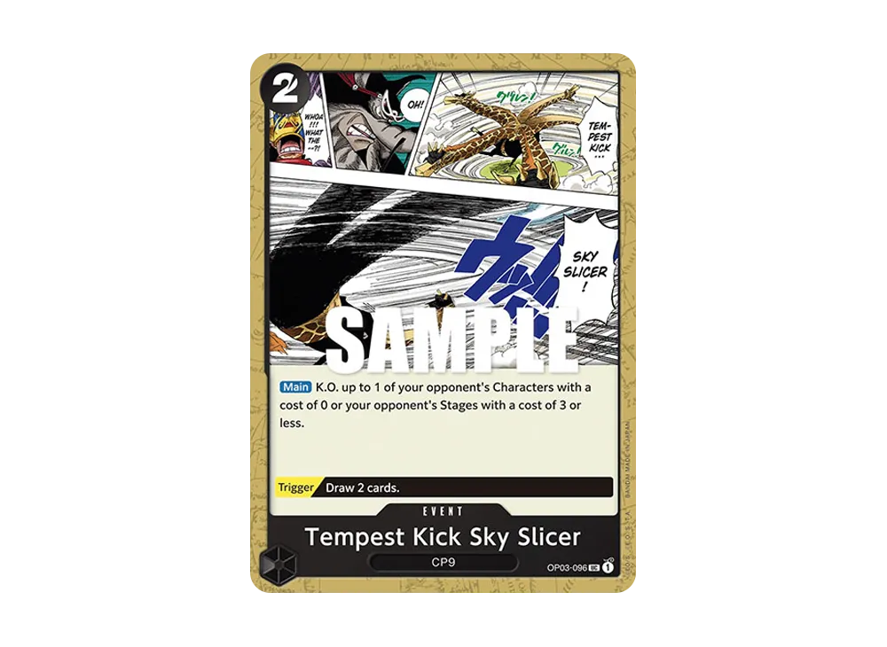 Tempest Kick Sky Slicer UC [OP03-096] [EN](Booster Pack "Pillars Of Strength")