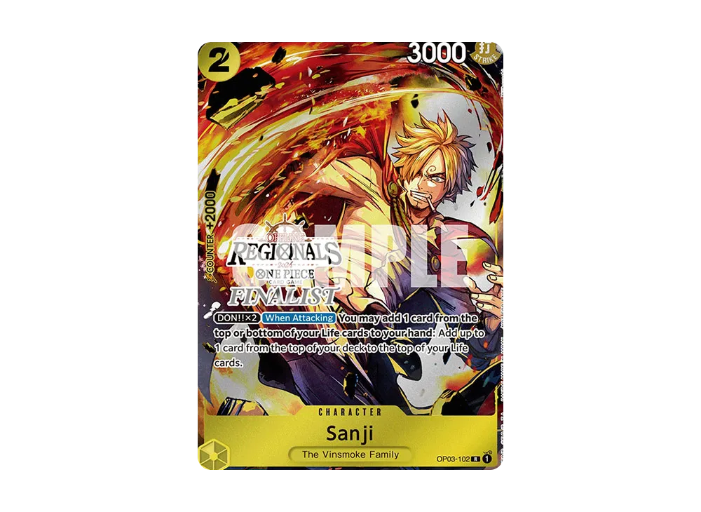 香吉士 R [OP03-102]【英文版】(宣傳卡「線下地域 決賽選手卡套組 2024 Vol.1」)