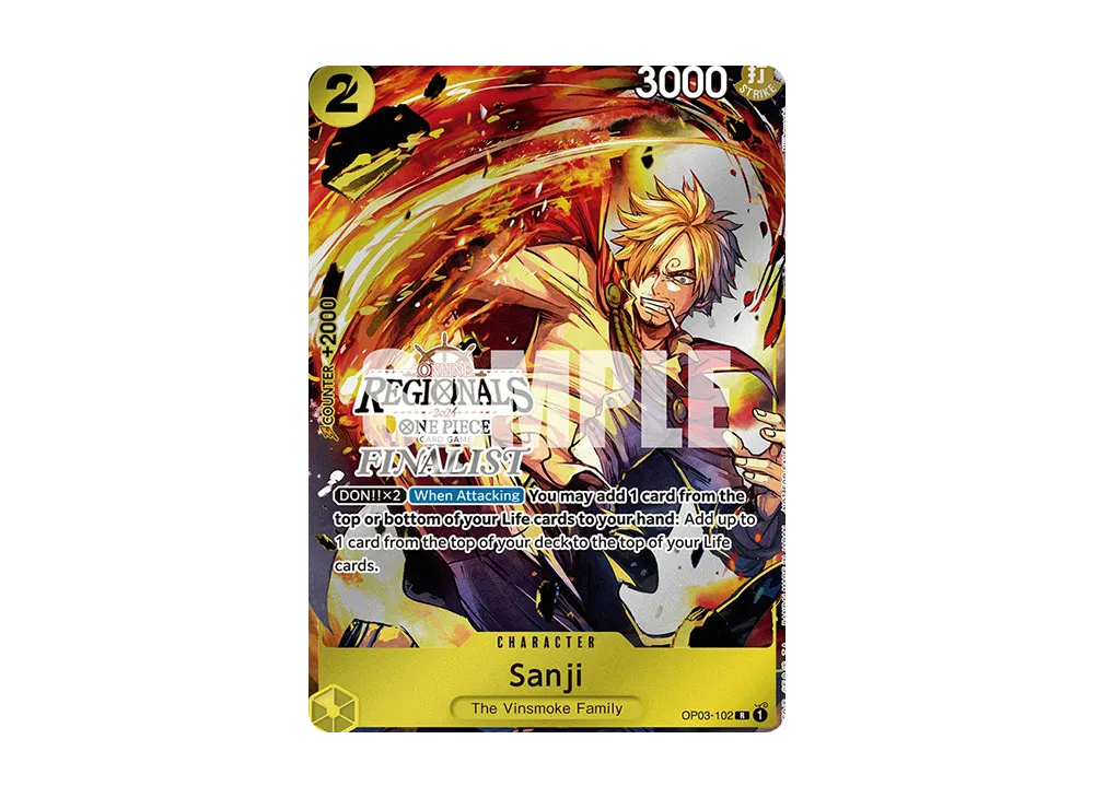 香吉士 R [OP03-102]【英文版】(宣傳卡「線上地域 決賽選手卡套組 2024 Vol.1」)