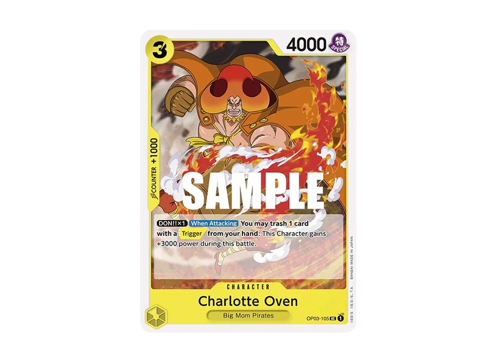 Charlotte Oven UC [OP03-105] [EN](Booster Pack "Pillars Of Strength")