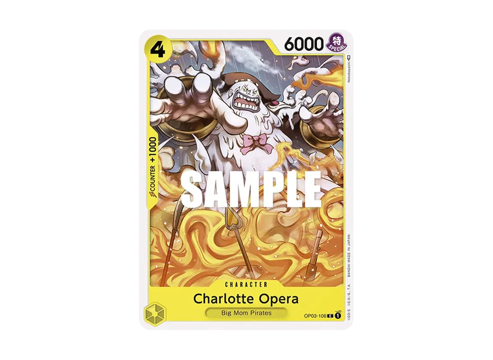 Charlotte Opera C [OP03-106] [EN](Booster Pack "Pillars Of Strength")