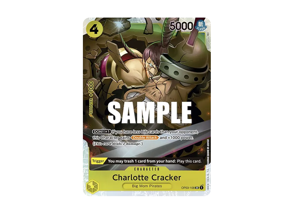 Charlotte Cracker SR [OP03-108] [EN](Booster Pack "Pillars Of Strength")