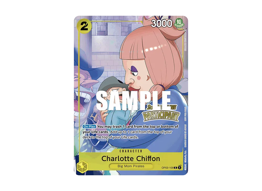 シャーロット・シフォン C [OP03-109]【英文版】(宣傳卡「線下地域 2023 参加パック Vol.2」)