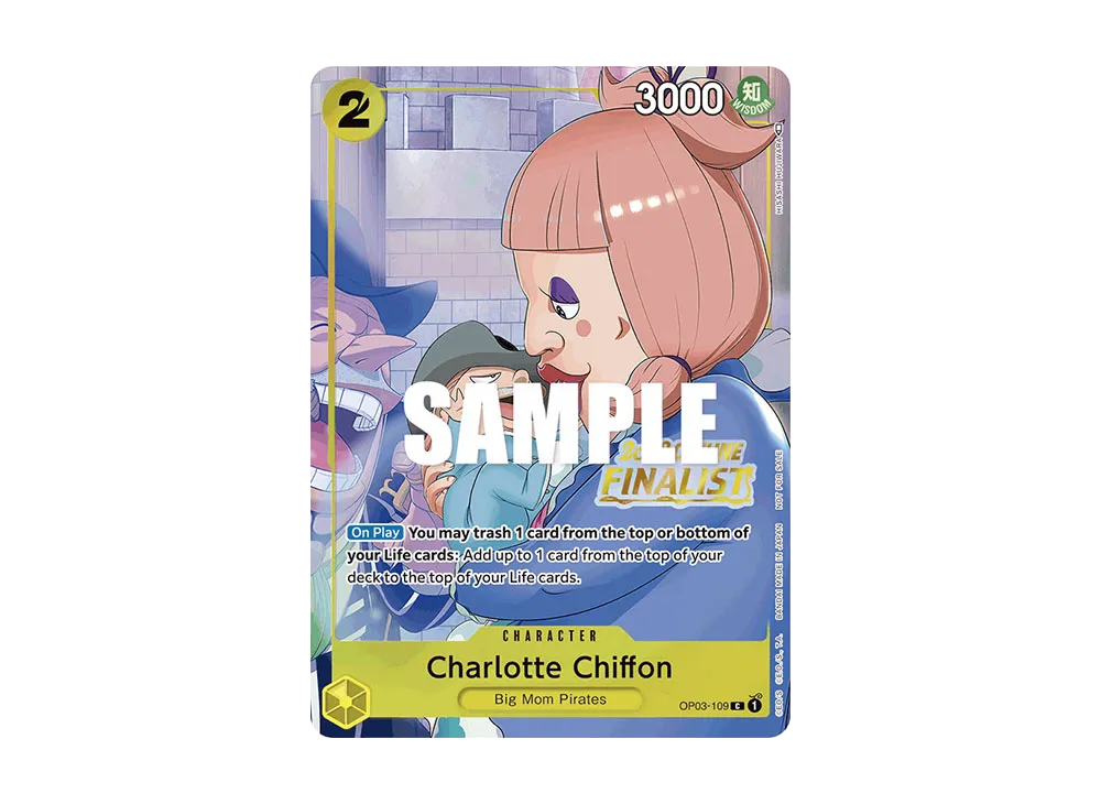 シャーロット・シフォン C [OP03-109]【英文版】(宣傳卡「線下地域 2023 ファイナリストカードセット Vol.2」)