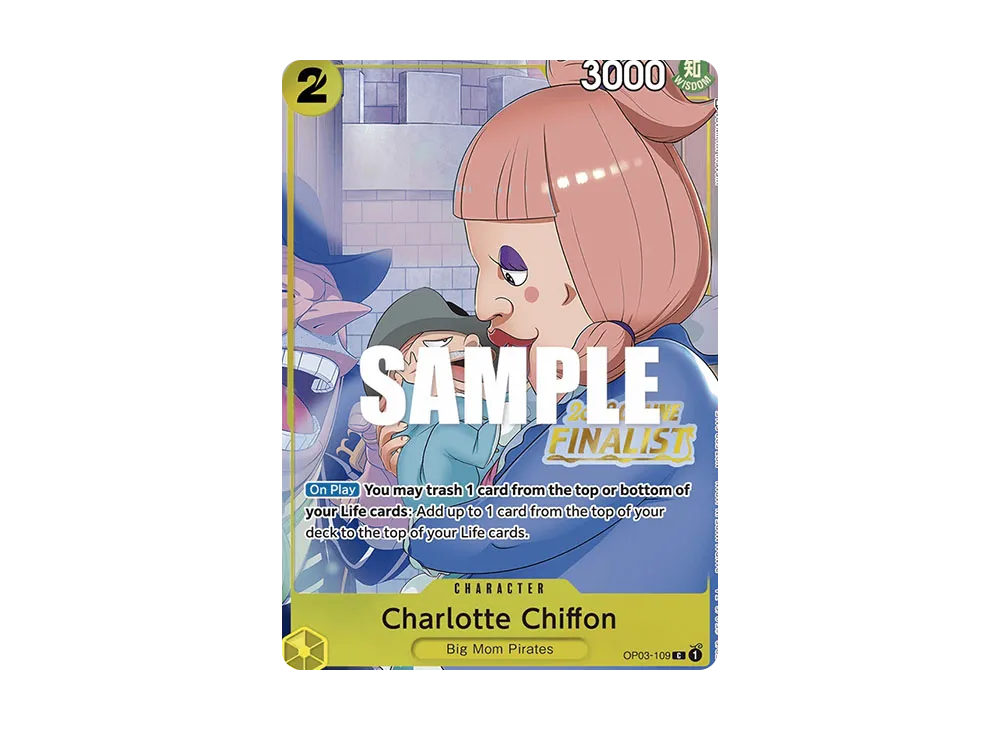 シャーロット・シフォン C [OP03-109]【英文版】(宣傳卡「線上地域 2023 ファイナリストカードセット Vol.2」)