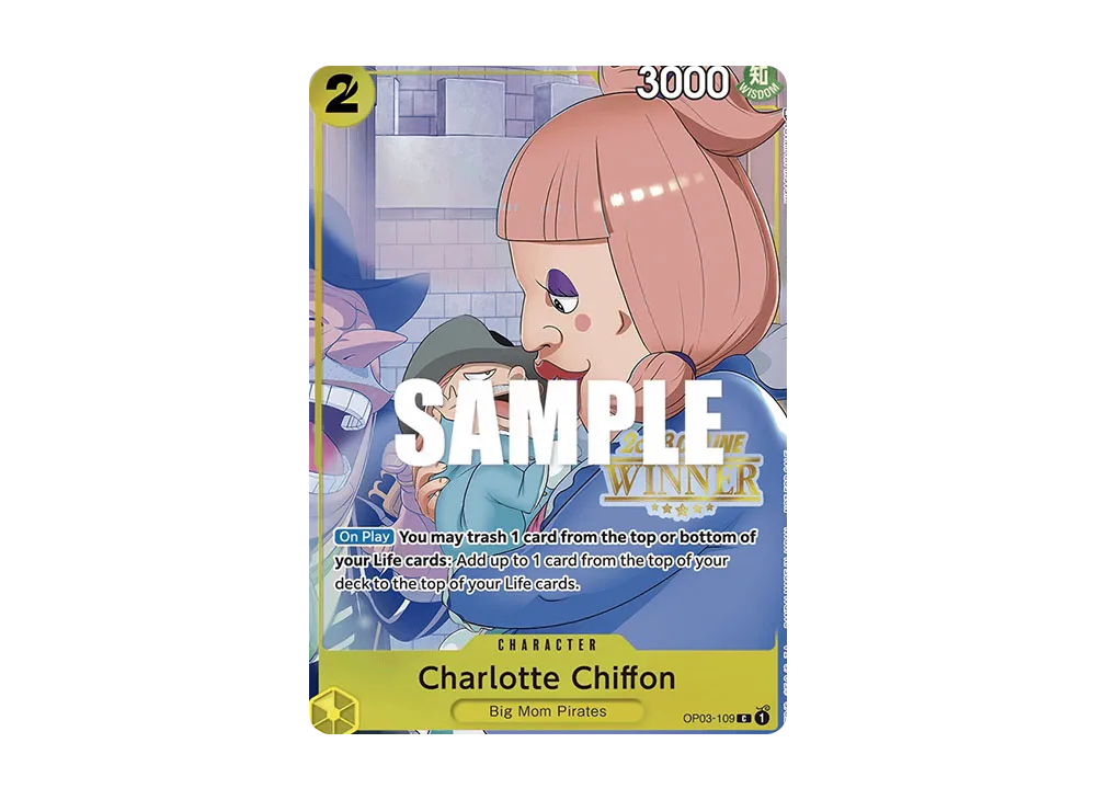 シャーロット・シフォン C [OP03-109]【英語版】(プロモーションカード「オンライン地域 2023 チャンピオンカードセット Vol.2」)