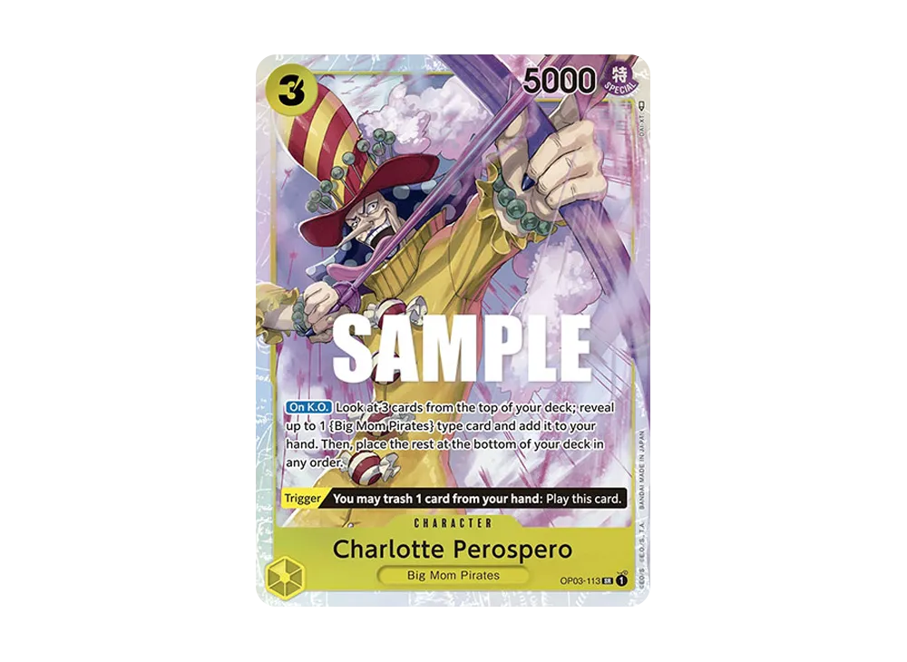 Charlotte Perospero SR [OP03-113] [EN](Booster Pack "Pillars Of Strength")