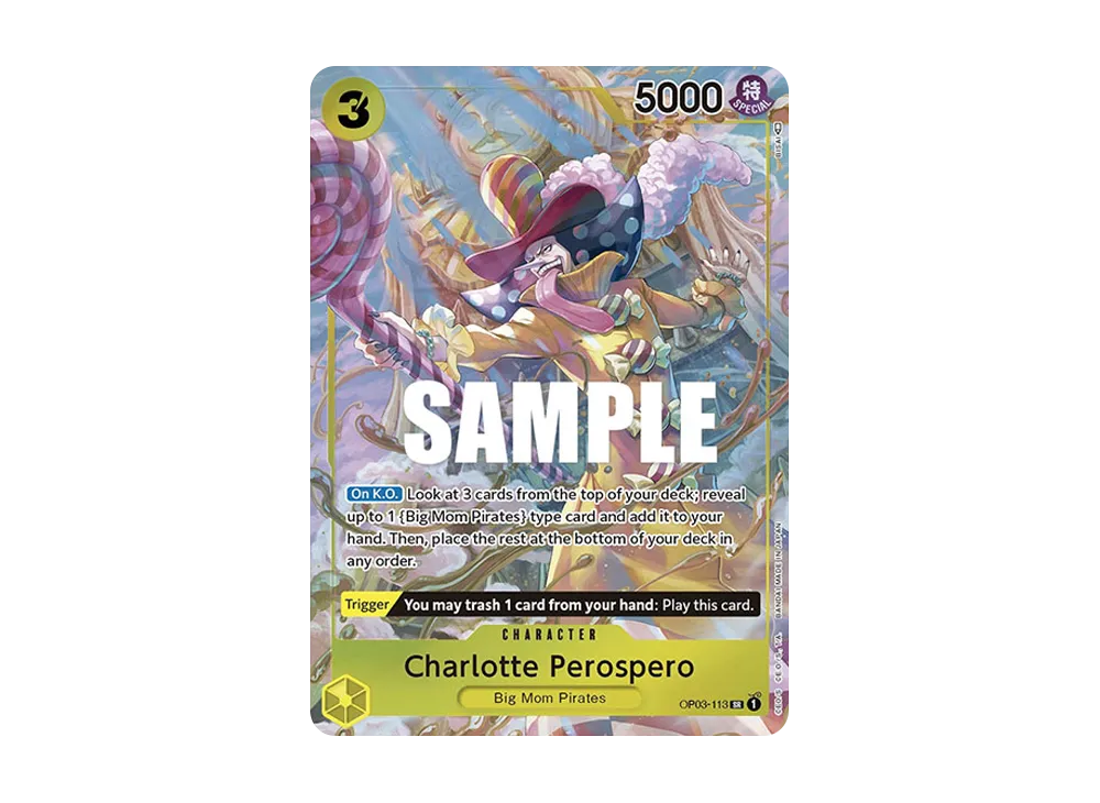 Charlotte Perospero SR-P [OP03-113] [EN](Booster Pack "Pillars Of Strength")