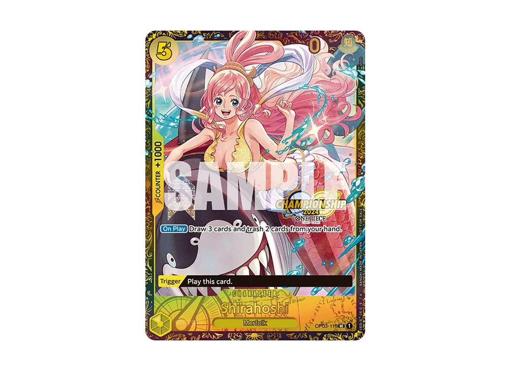 しらほし UC [OP03-116](プロモーションカード「チャンピオンシップ