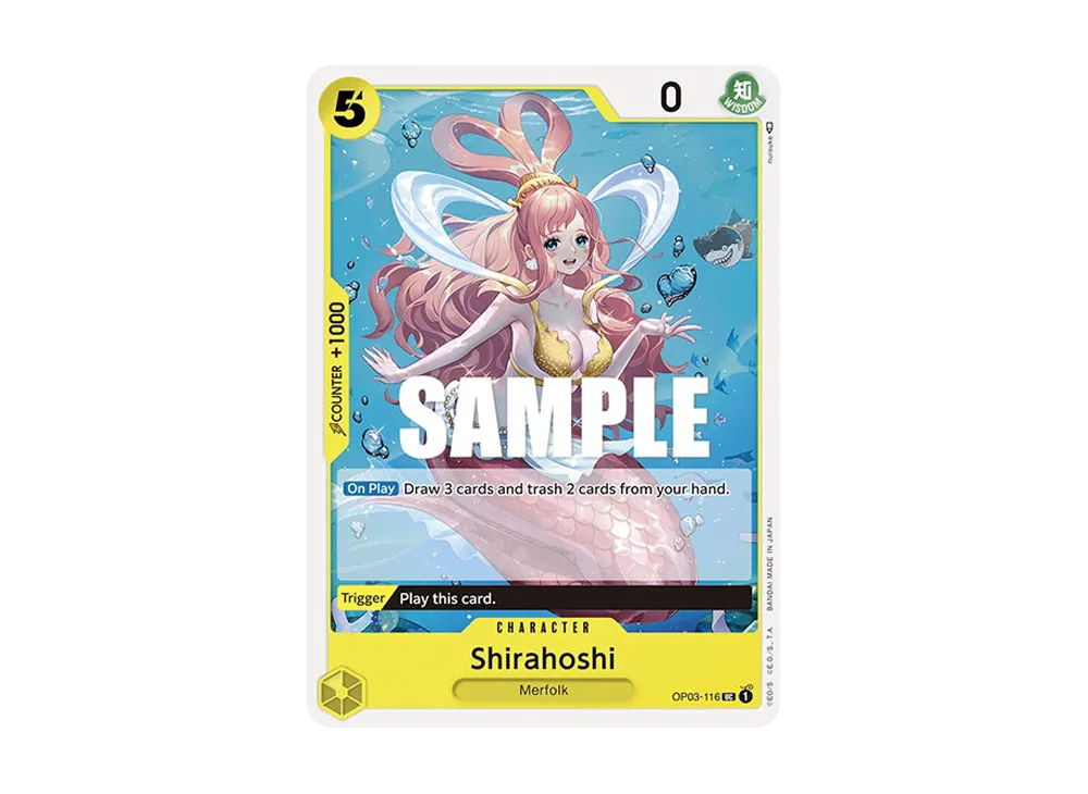 しらほし UC [OP03-116](プロモーションカード「チャンピオンシップ