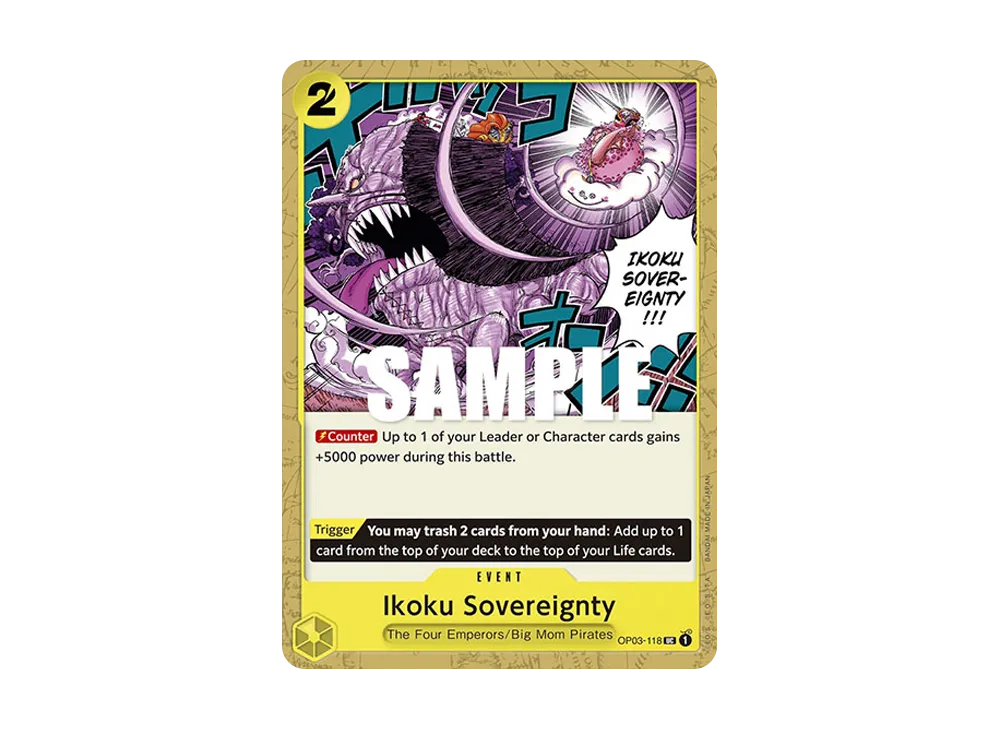 Ikoku Sovereignty UC [OP03-118] [EN](Booster Pack "Pillars Of Strength")