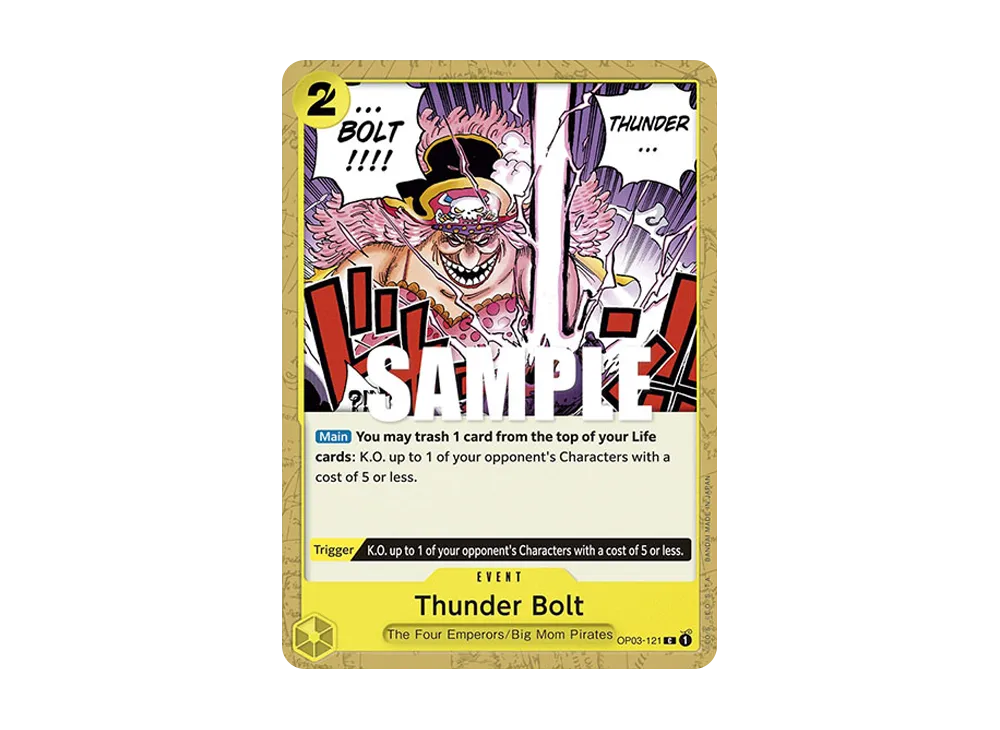 Thunder Bolt C [OP03-121] [EN](Booster Pack "Pillars Of Strength")