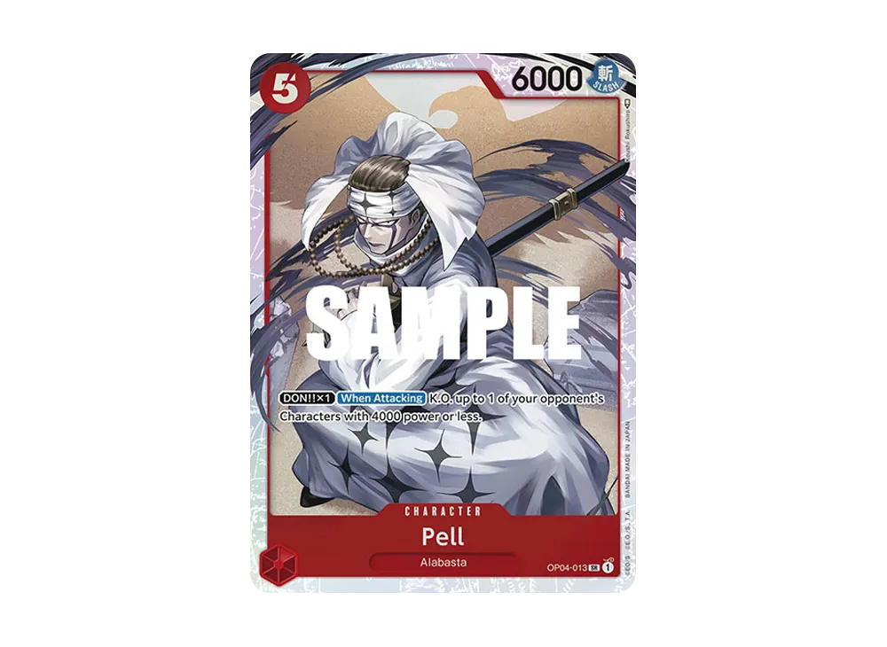 貝爾 SR [OP04-013]【英文版】(補充包「謀略之國 OP04」)