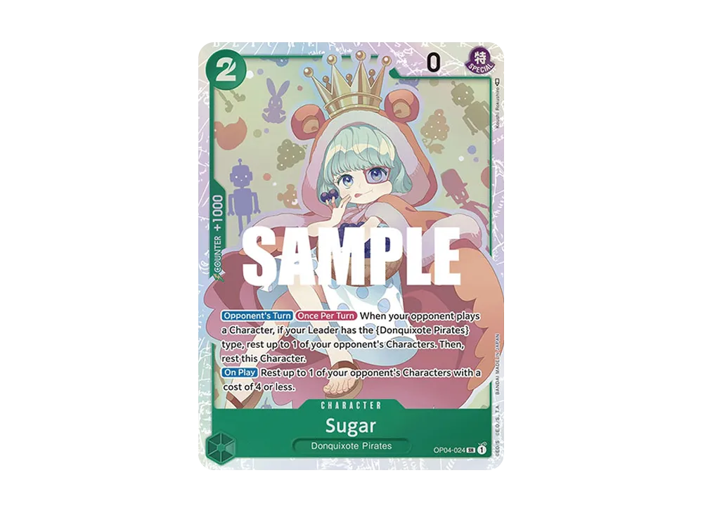 Sugar SR [OP04-024] [EN](Booster Pack "Kingdoms Of Intrigue")