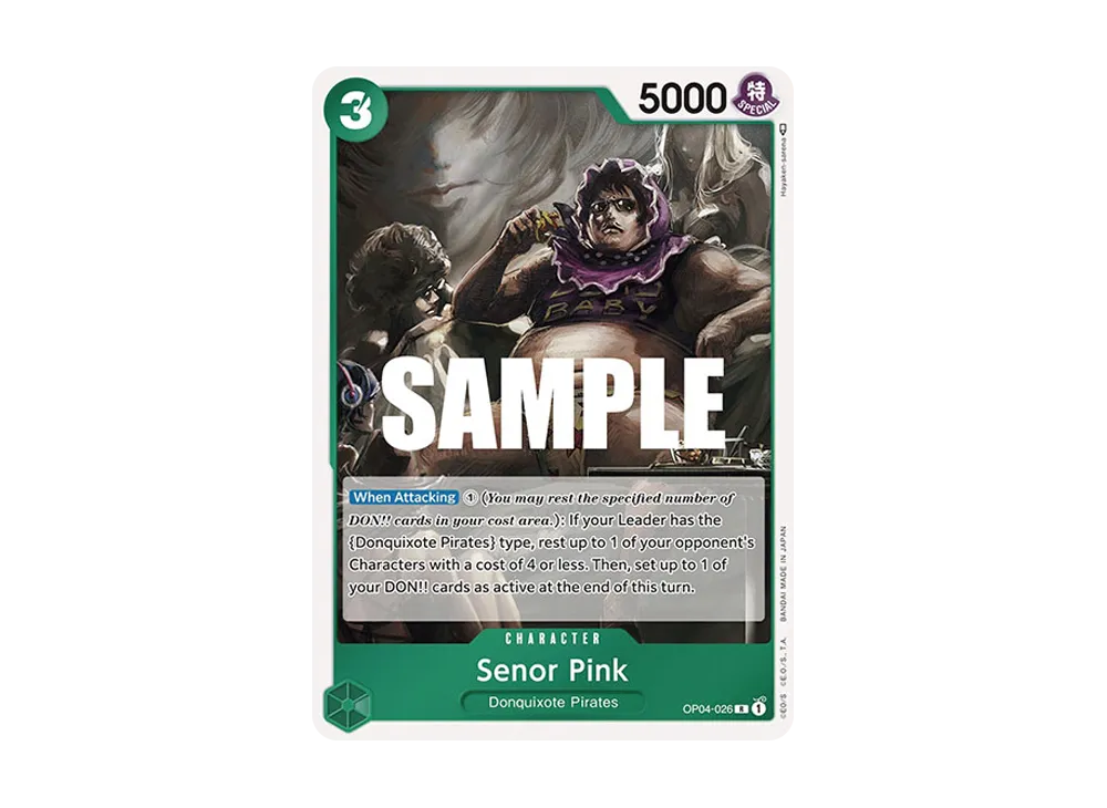 Senor Pink R [OP04-026] [EN](Booster Pack "Kingdoms Of Intrigue")