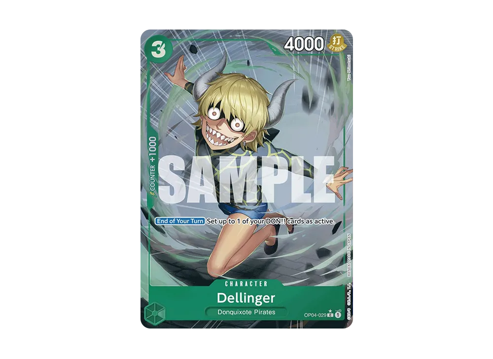デリンジャー C :フルアート [OP04-029]【英文版】(プレミアムブー星「ONE PIECE CARD THE BEST」)