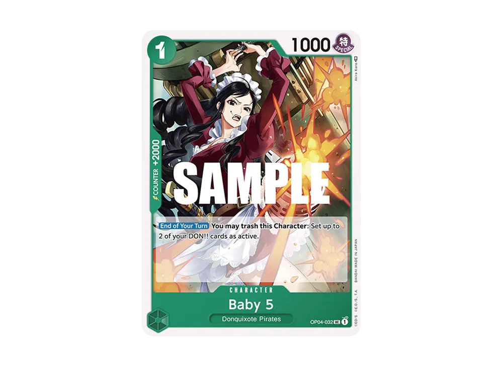 Baby 5 UC [OP04-032] [EN](Booster Pack "Kingdoms Of Intrigue")