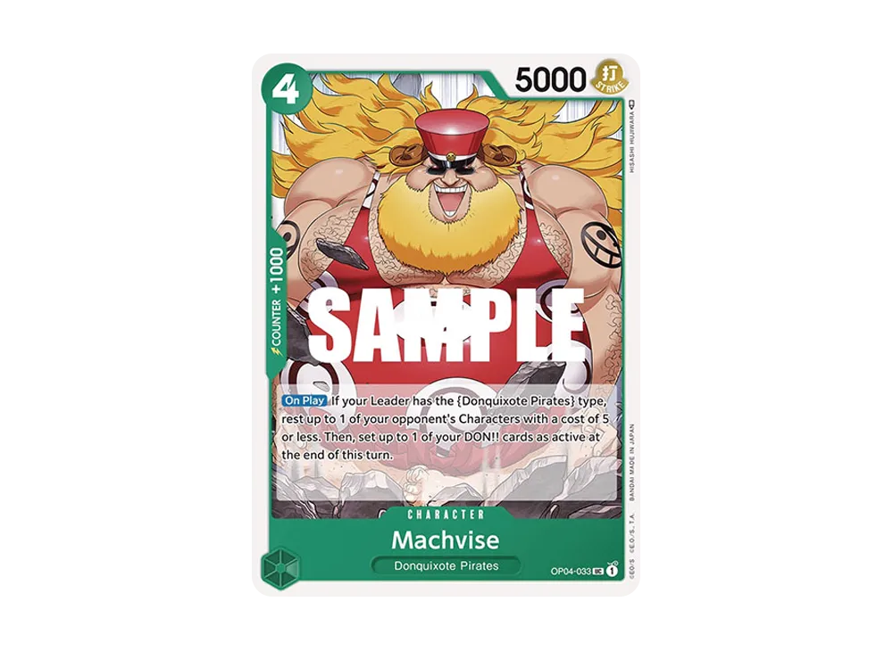 Machvise UC [OP04-033] [EN](Booster Pack "Kingdoms Of Intrigue")