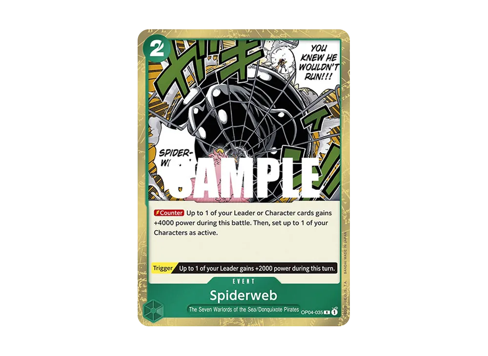 Spiderweb R [OP04-035] [EN](Booster Pack "Kingdoms Of Intrigue")