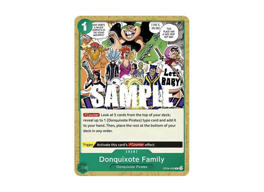 Donquixote Family C [OP04-036] [EN](Booster Pack "Kingdoms Of Intrigue")