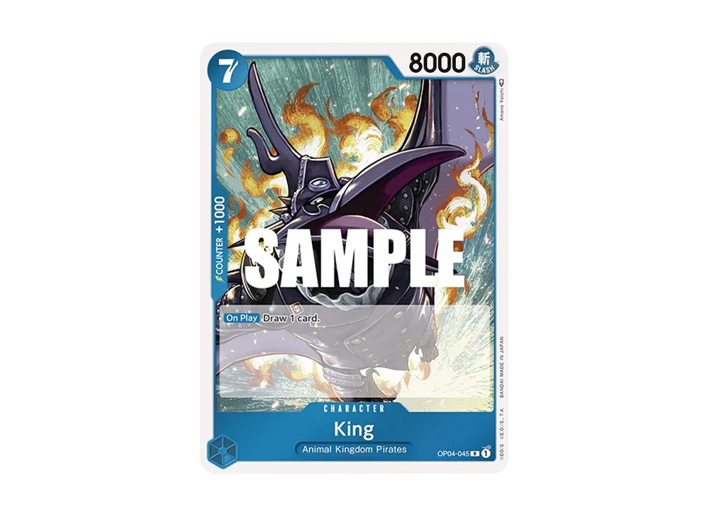 King R [OP04-045] [EN](Booster Pack "Kingdoms Of Intrigue")
