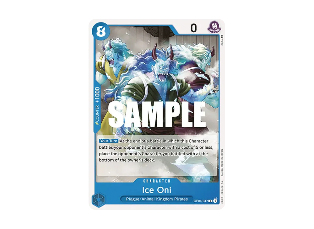 Ice Oni C [OP04-047] [EN](Booster Pack "Kingdoms Of Intrigue")