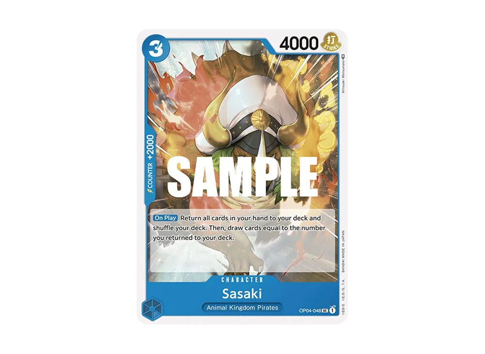 Sasaki UC [OP04-048] [EN](Booster Pack "Kingdoms Of Intrigue")
