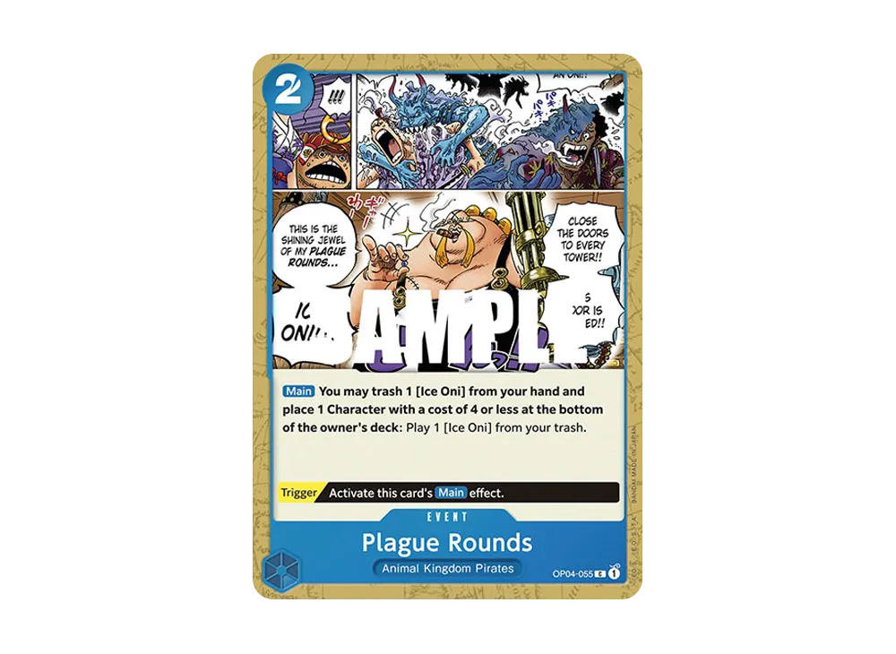 Plague Rounds C [OP04-055] [EN](Booster Pack "Kingdoms Of Intrigue")