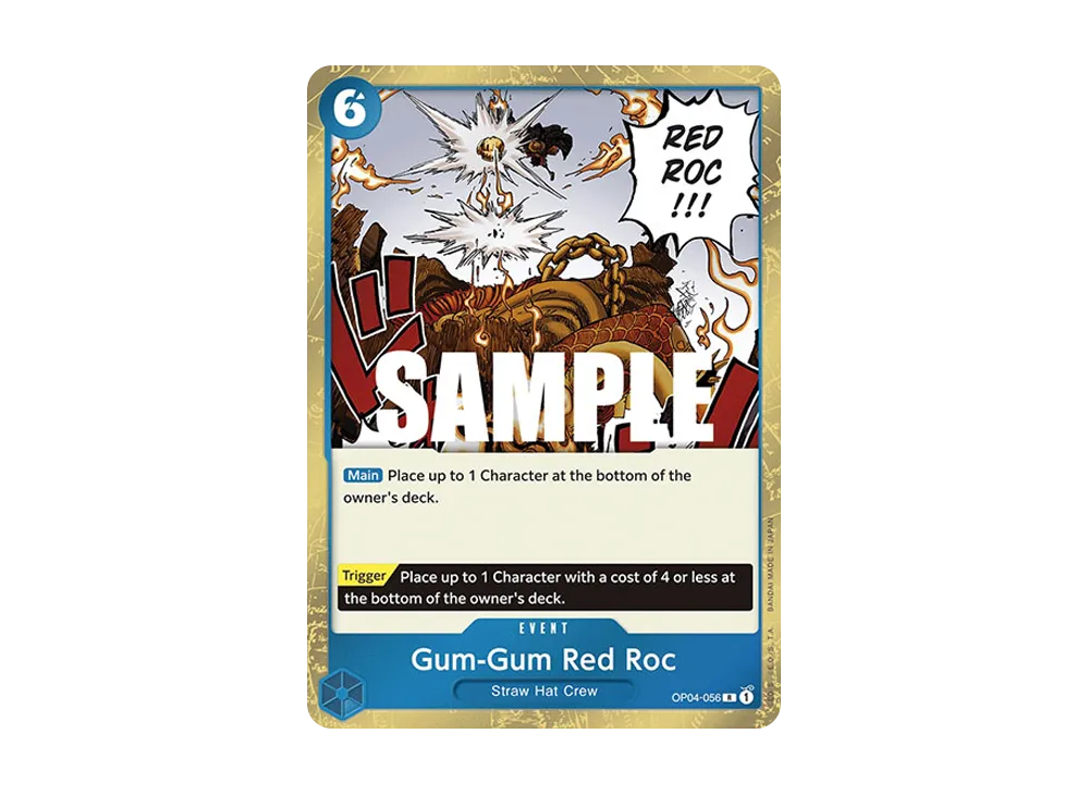 Gum-Gum Red Roc R [OP04-056] [EN](Booster Pack "Kingdoms Of Intrigue")