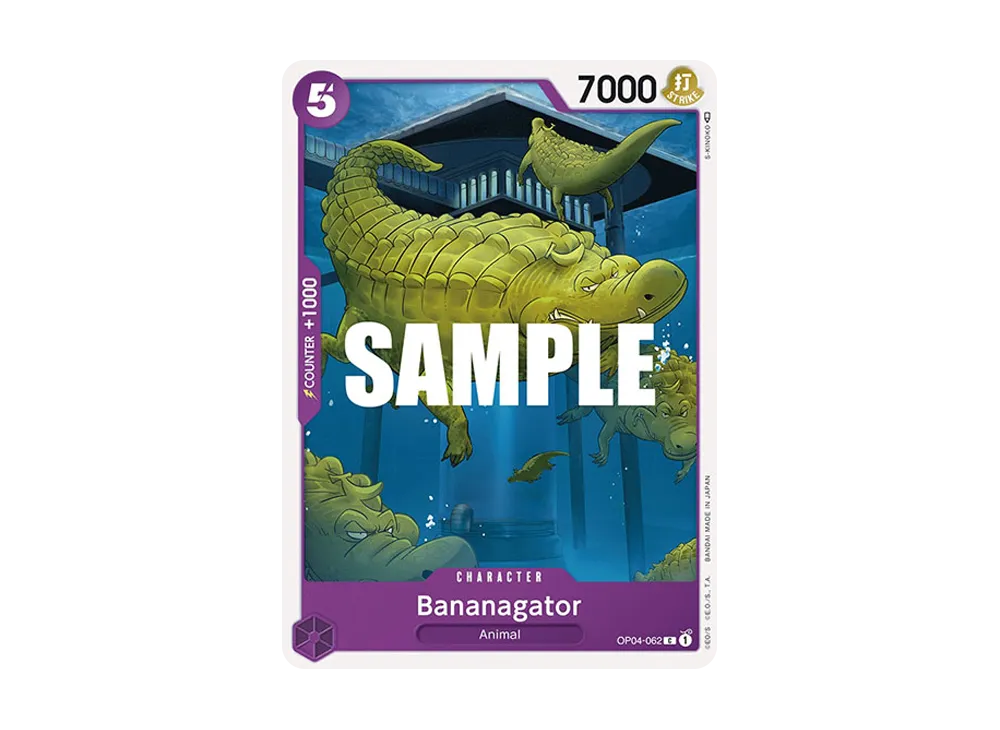 Bananagator C [OP04-062] [EN](Booster Pack "Kingdoms Of Intrigue")