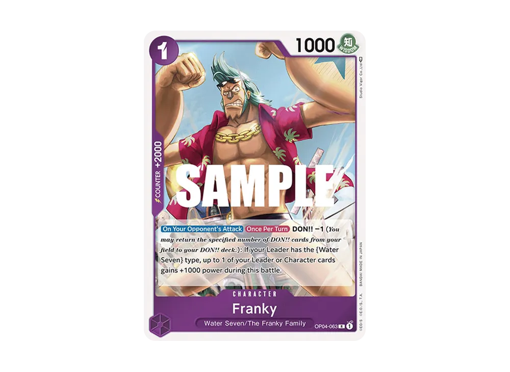 Franky R [OP04-063] [EN](Booster Pack "Kingdoms Of Intrigue")