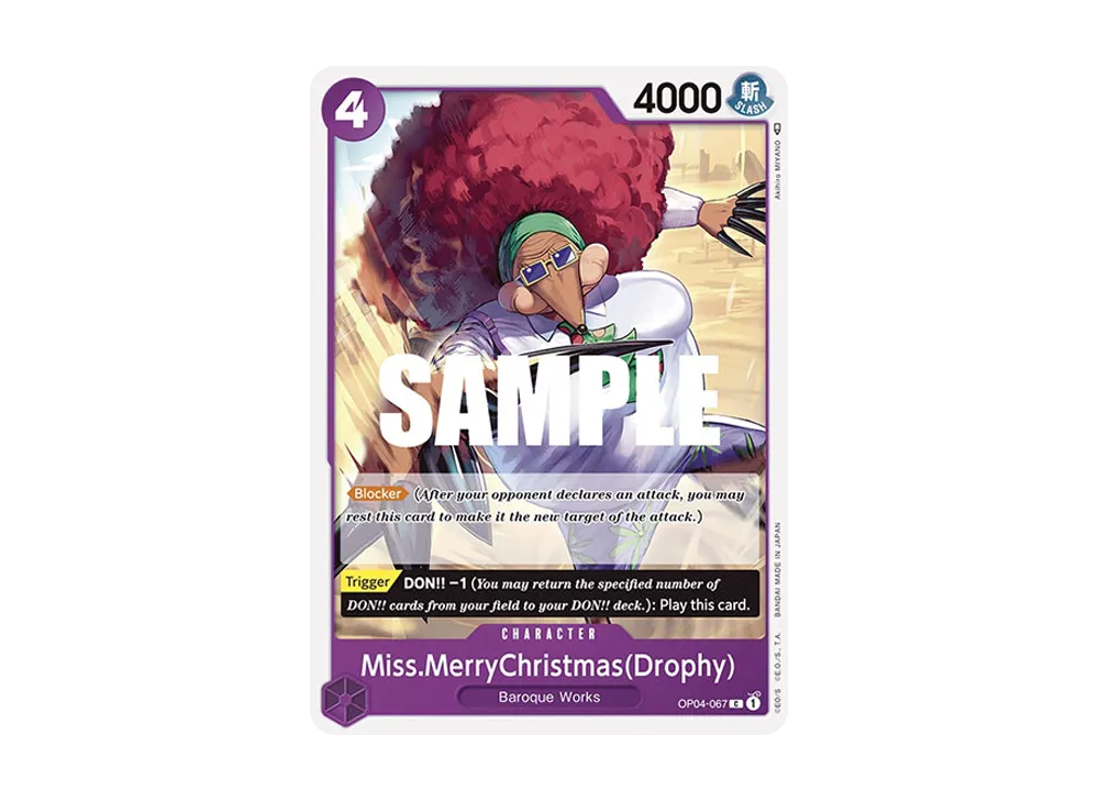 Miss.MerryChristmas(Drophy) C [OP04-067] [EN](Booster Pack "Kingdoms Of Intrigue")