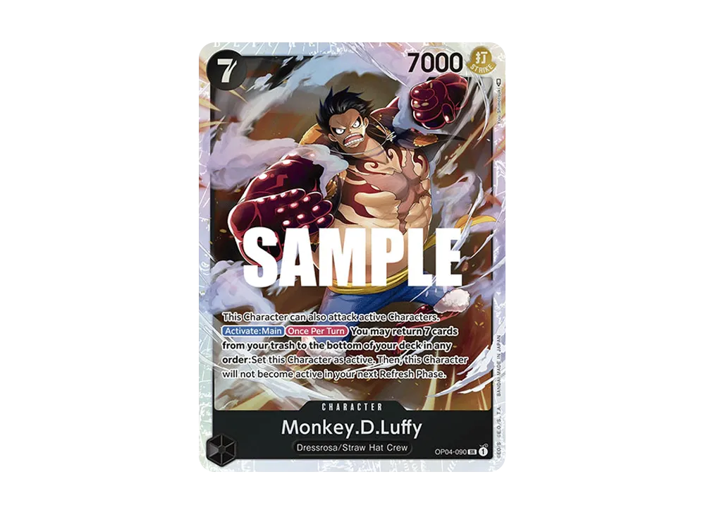Monkey.D.Luffy SR [OP04-090] [EN](Booster Pack 
