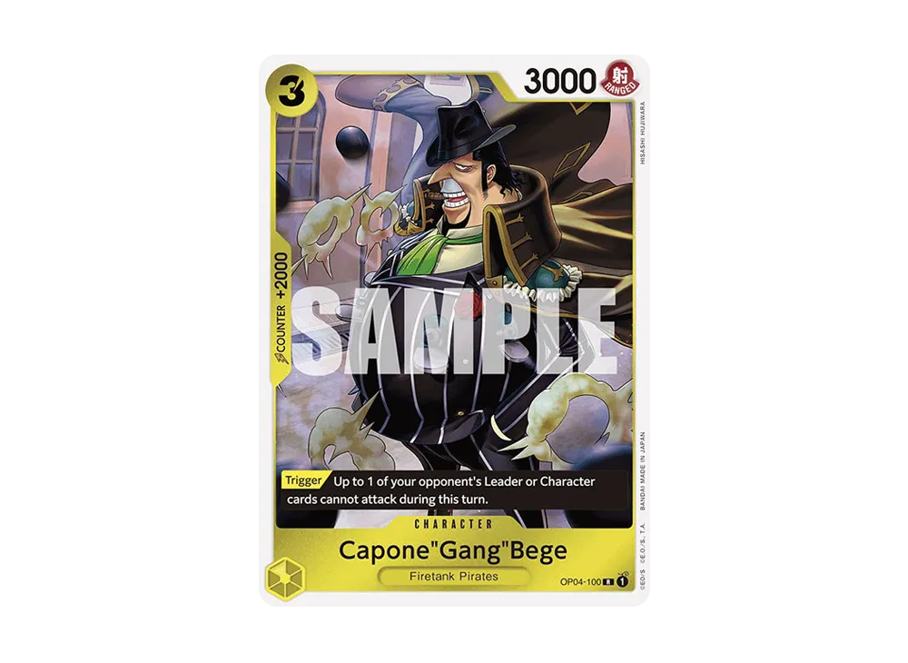 卡波涅·貝奇 R [OP04-100]【英文版】(プレミアムブー星「ONE PIECE CARD THE BEST」)