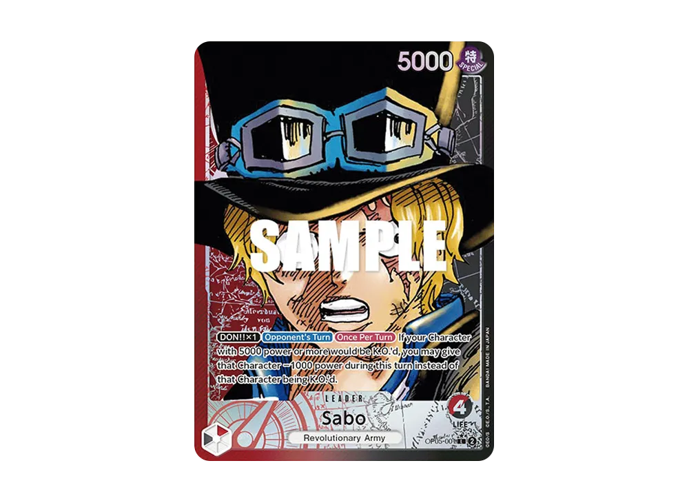 サボ L-P [OP05-001]【英語版】(ブースターパック「新時代の主役」)