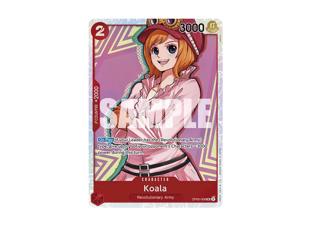 可亞拉 SR [OP05-006]【英文版】(高級擴充包「ONE PIECE CARD THE BEST」)
