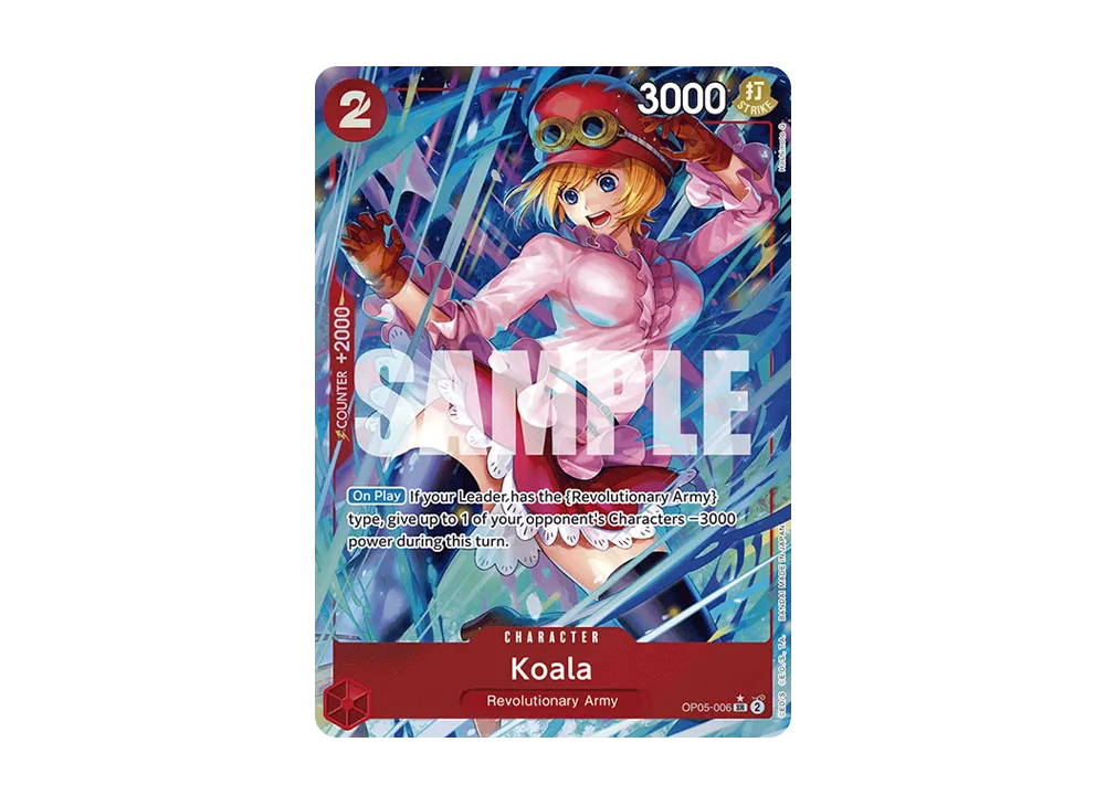 可亞拉 SR-P [OP05-006]【英文版】(高級擴充包「ONE PIECE CARD THE BEST」)