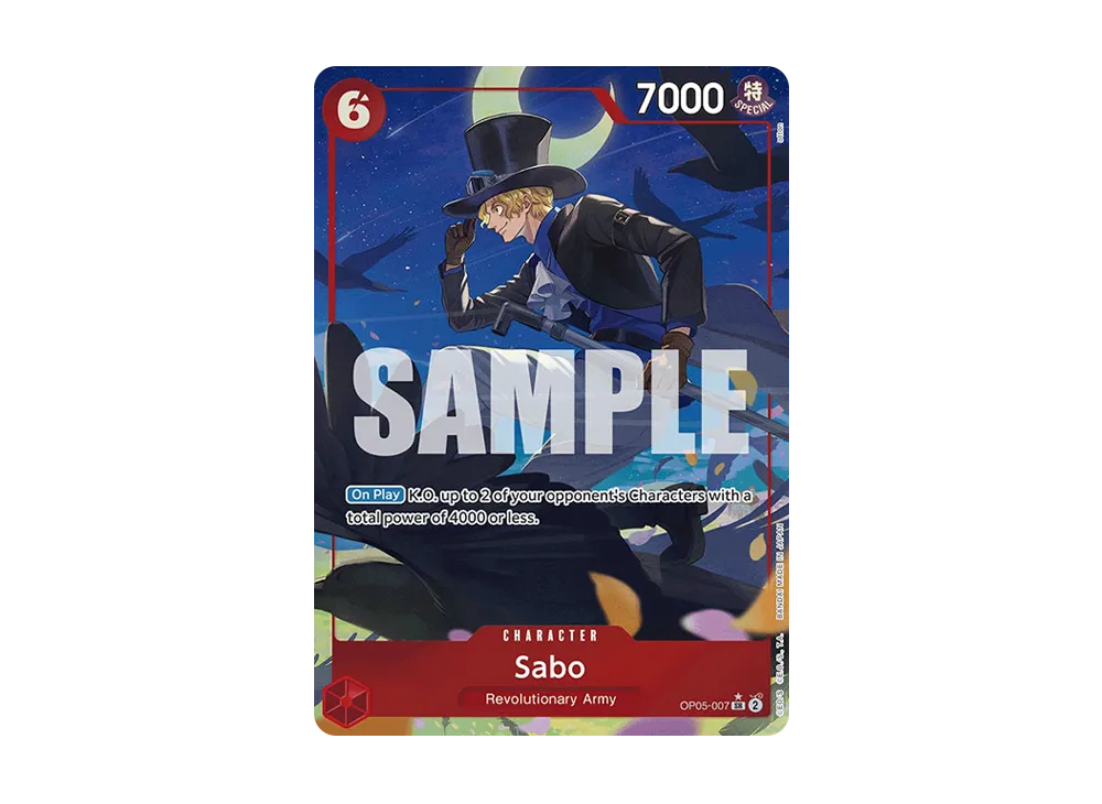 薩波 SR-P [OP05-007]【英文版】(高級擴充包「ONE PIECE CARD THE BEST」)