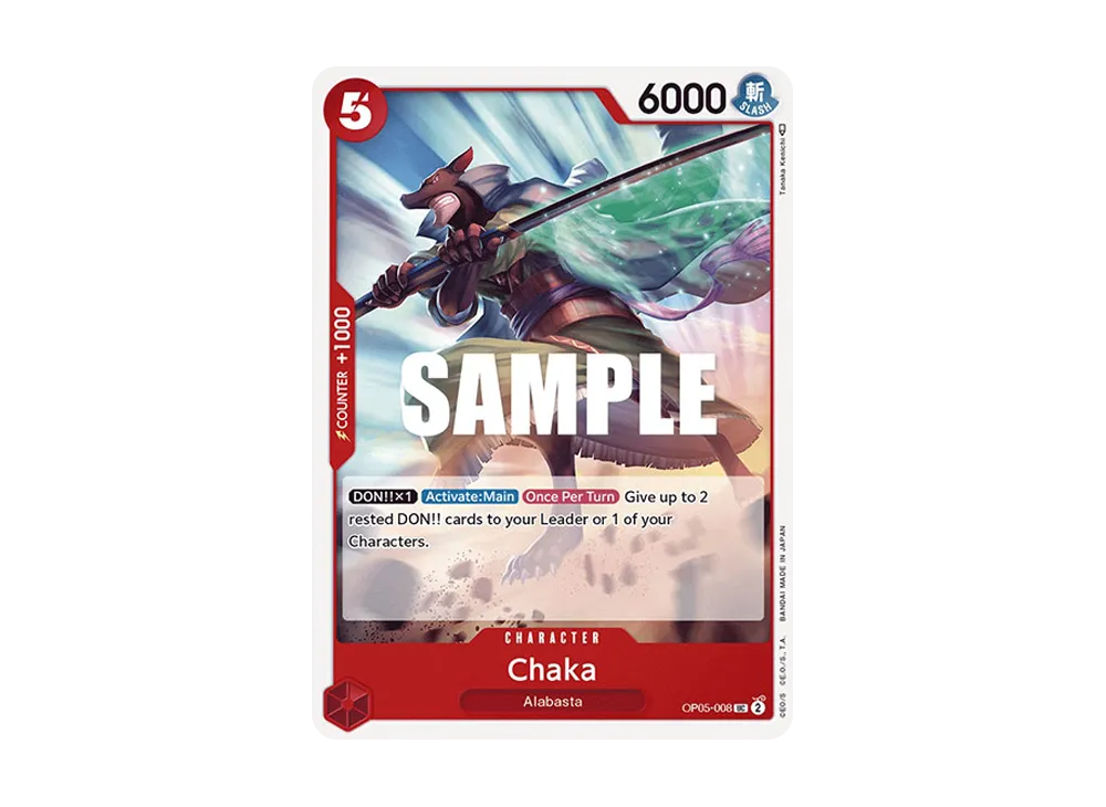 Chaka UC [OP05-008] [EN](Booster Pack "Awakening Of The New Era")
