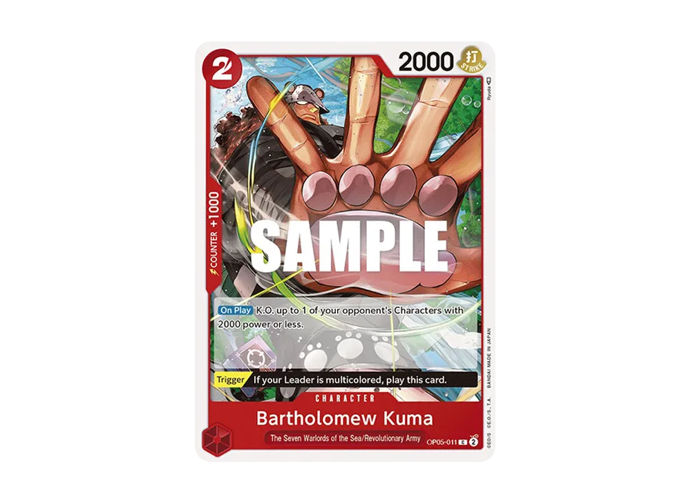 Bartholomew Kuma C [OP05-011] [EN](Booster Pack "Awakening Of The New Era")