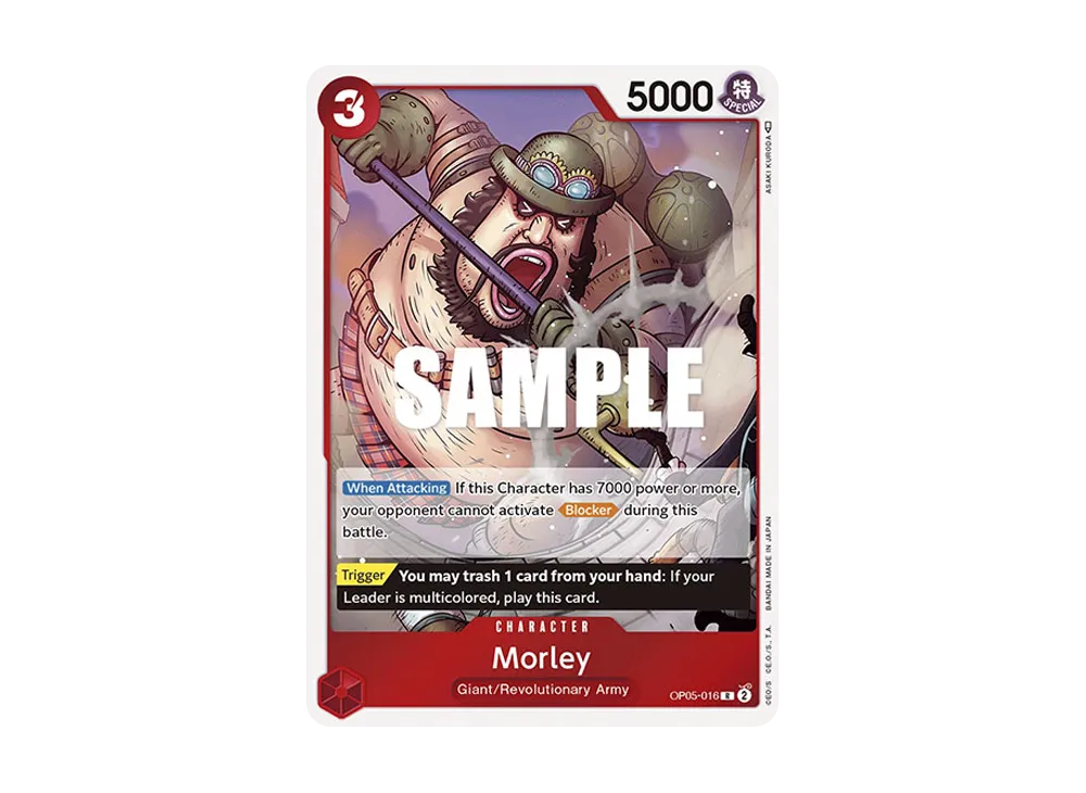 Morley R [OP05-016] [EN](Booster Pack "Awakening Of The New Era")