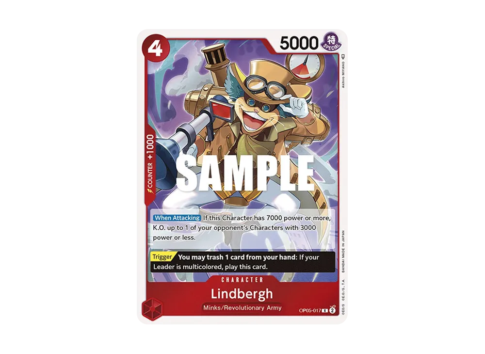 Lindbergh R [OP05-017] [EN](Booster Pack "Awakening Of The New Era")