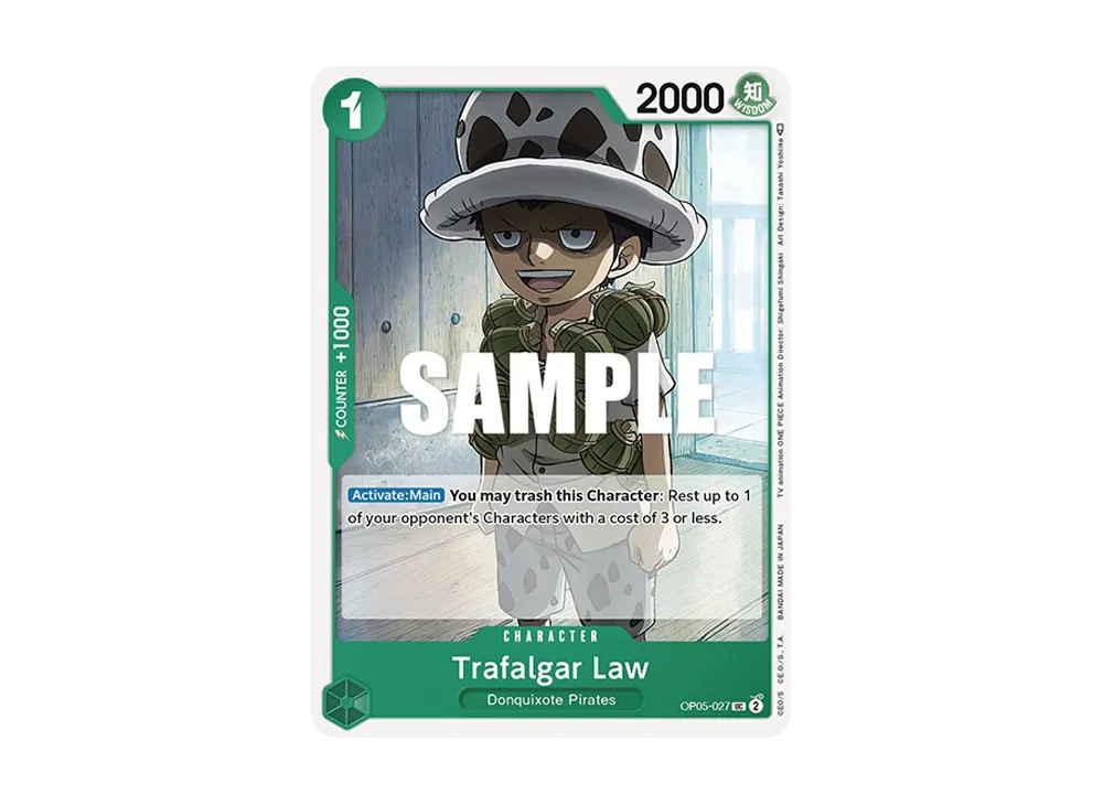 Trafalgar Law UC [OP05-027] [EN](Booster Pack "Awakening Of The New Era")