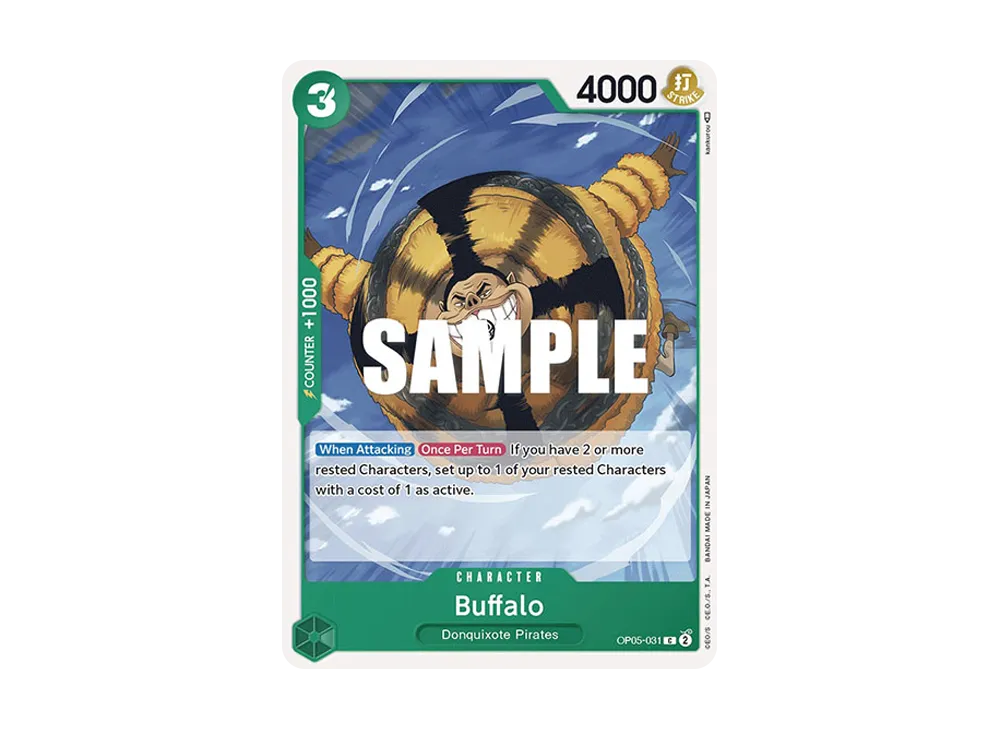 Buffalo C [OP05-031] [EN](Booster Pack "Awakening Of The New Era")