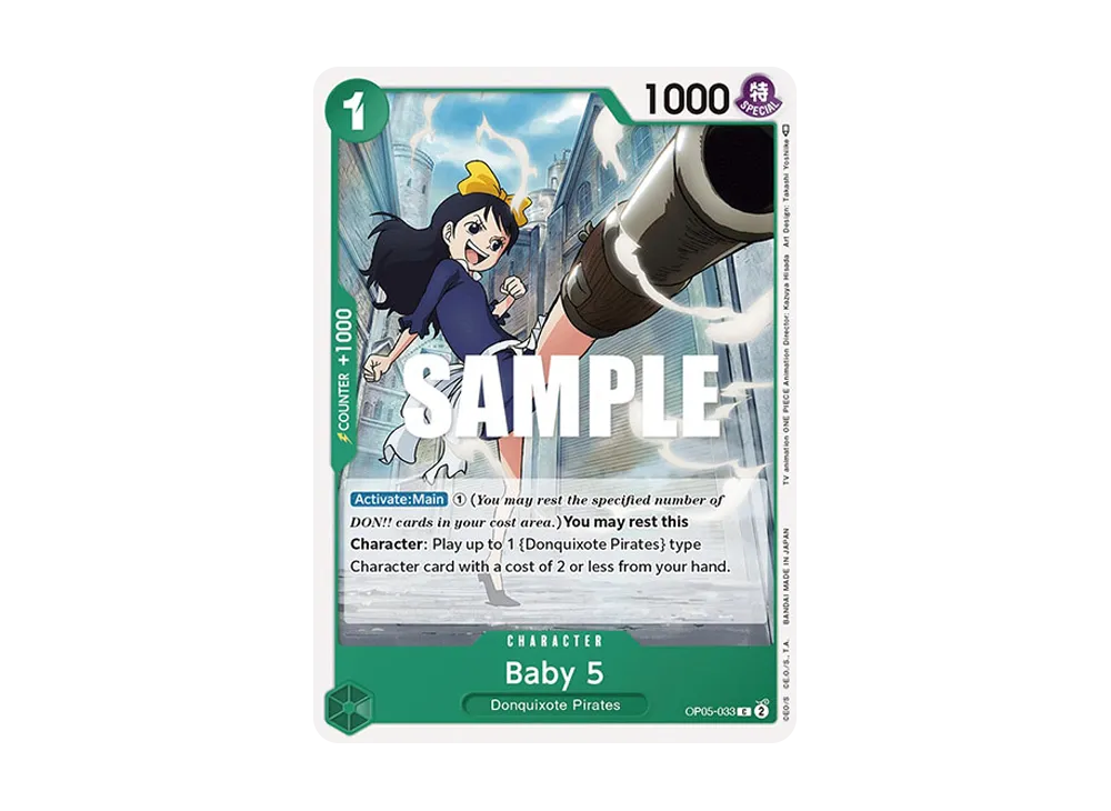 Baby 5 C [OP05-033] [EN](Booster Pack "Awakening Of The New Era")