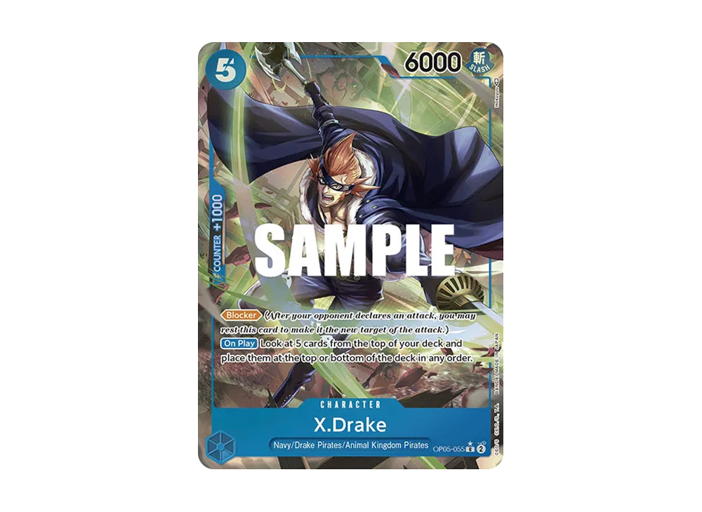 X・ドレーク R-P [OP05-055]【英語版】(ブースターパック「新時代の主役」)