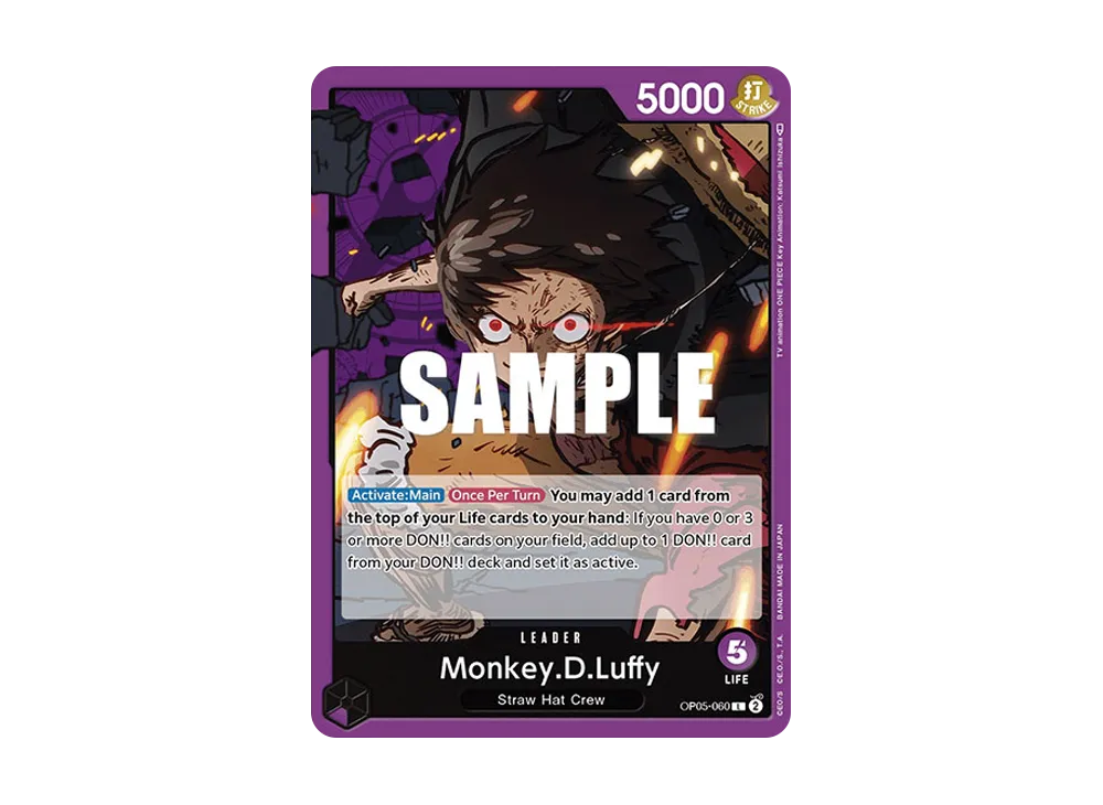 モンキー・D・ルフィ L [OP05-060]【英語版】（PSA限定コラボプロモ