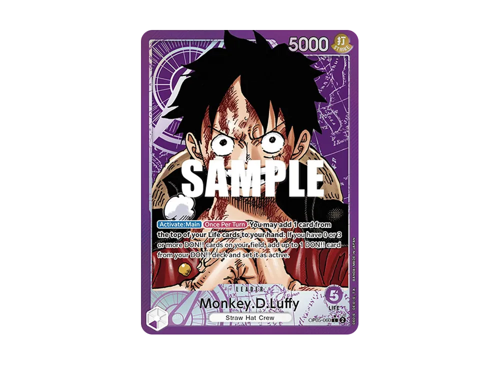 モンキー・D・ルフィ L-P [OP05-060]【英語版】(ブースターパック「新