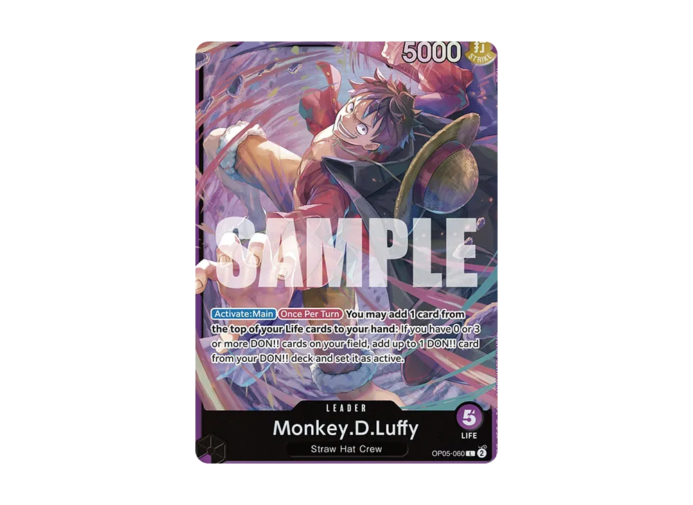 モンキー・D・ルフィ L [OP05-060]【英語版】（PSA限定コラボプロモ
